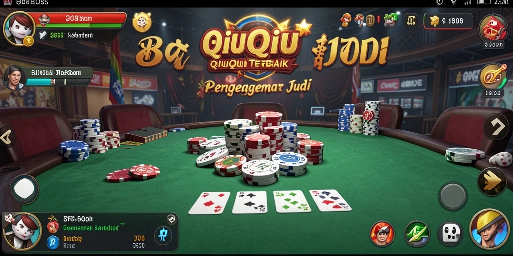 Tampilan gameplay QiuQiu yang seru dan menantang di 88BOS.