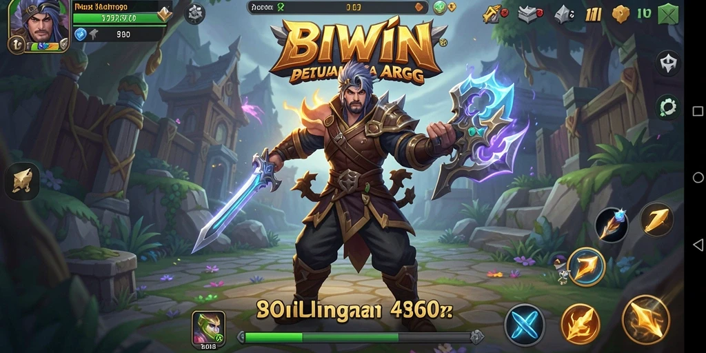 Tangkapan layar menampilkan aksi gameplay seru di BIWIN