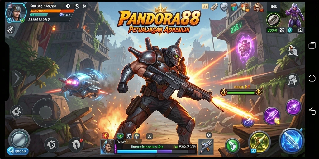 Screenshot PANDORA88 menampilkan aksi seru dalam gameplay yang mendebarkan.