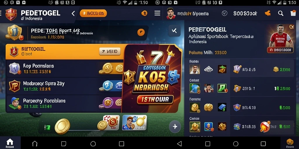 Tampilan gameplay menarik pada <strong>PEDETOGEL</strong> menunjukkan taruhan olahraga secara langsung.