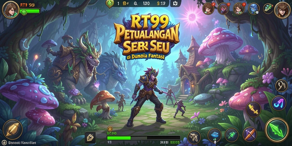 Gameplay seru di dunia RPG penuh petualangan.