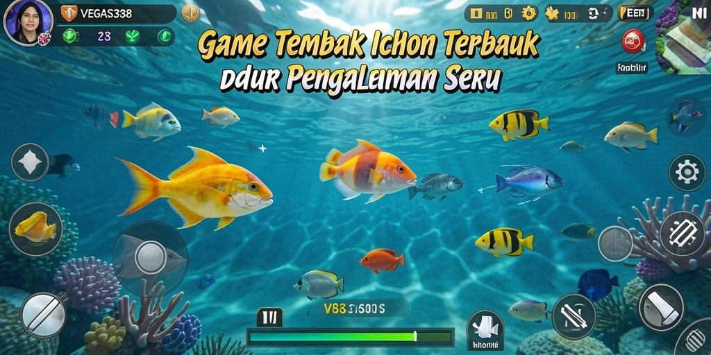 Tampilan gameplay VEGAS338 yang menegangkan saat menembak ikan.